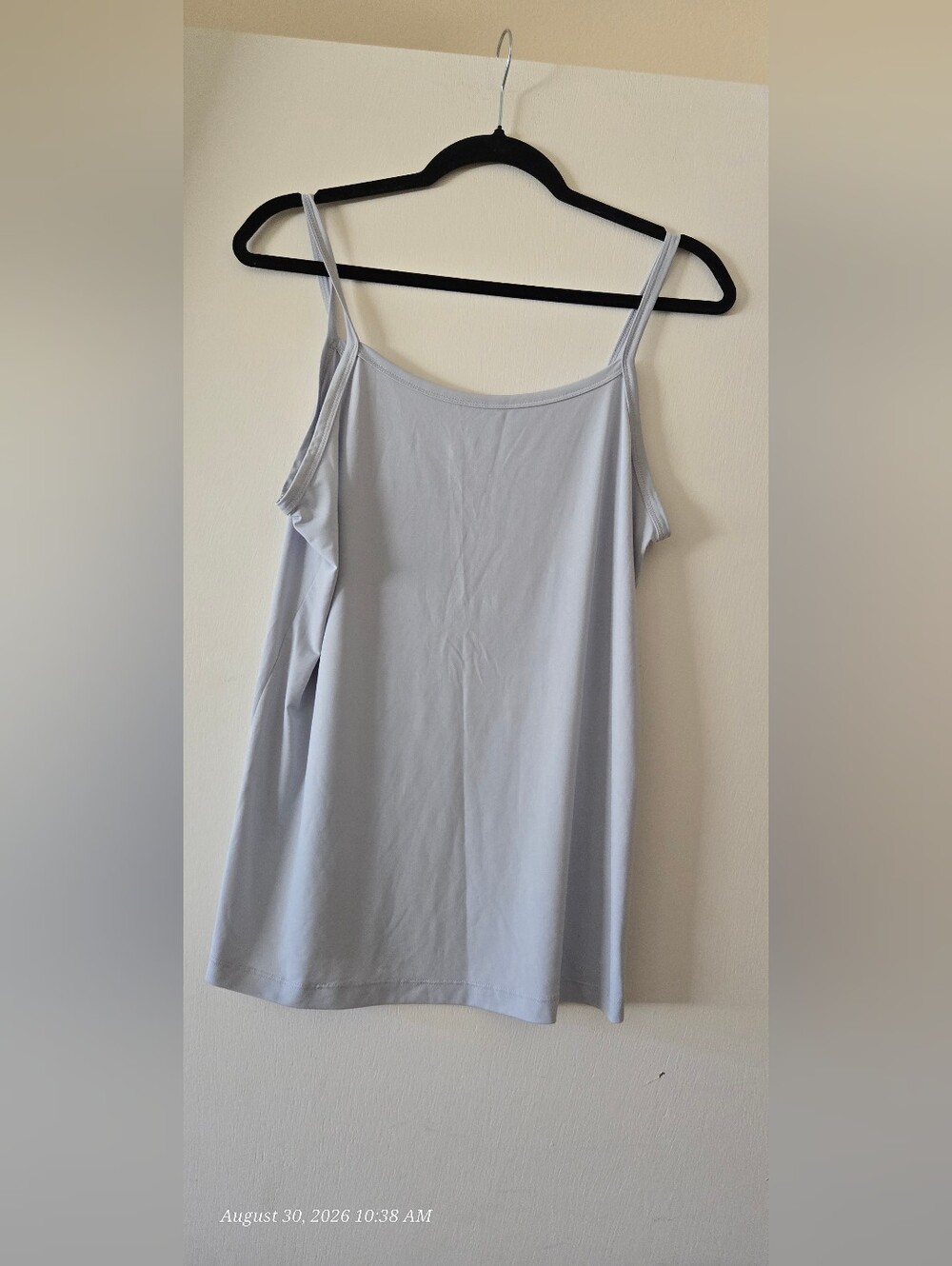 LuLaRoe Light Gray Spaghetti Strap Camisole